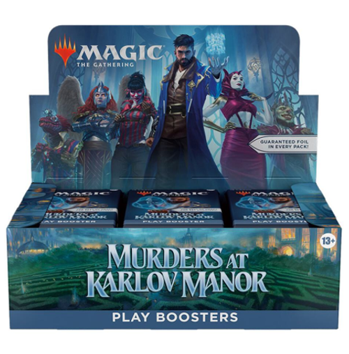 BOUNTY ATTEMPT (130 PLAY PACKS): MURDERS AT KARLOV MANOR (MKM) **LIVE ONLY**