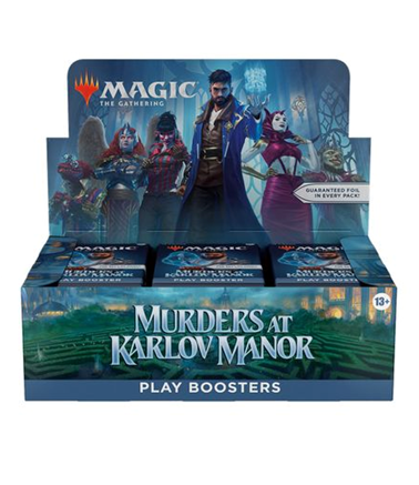 PLAY BOOSTER BOX: Murders of Karlov Manor (MKM) Twiddler's Place PLAY BOOSTER BOX: Murders of Karlov Manor (MKM) Twiddler's Place