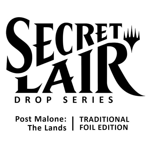 Secret Lair: Post Malone: The Lands Traditional Foil Edition (SLC)
