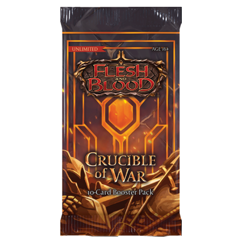 Booster Pack: Flesh & Blood: Crucible of War (Unlimited Edition - CRU)